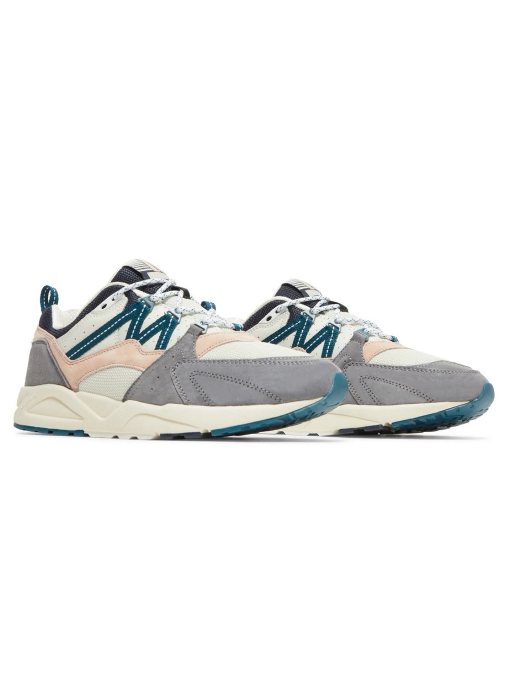 Karhu Fusion 2.0 Frost Grey Blue Coral Sneakers